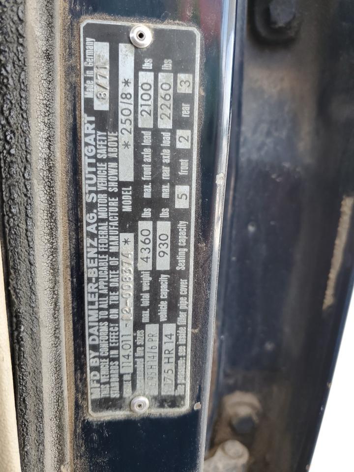 1972 Mercedes-Benz #12
