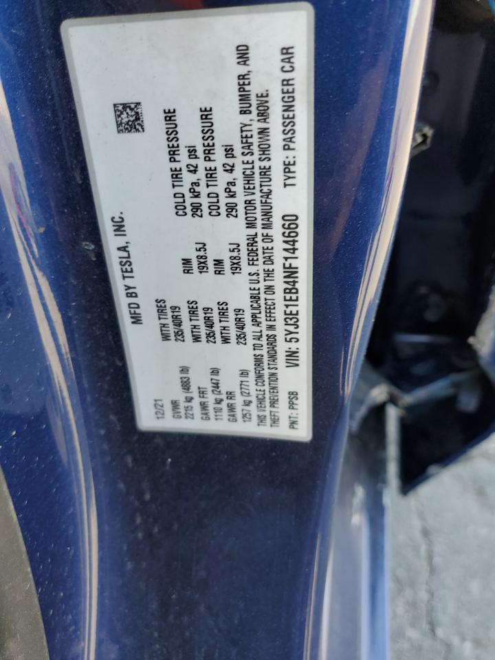 2022 Tesla #12
