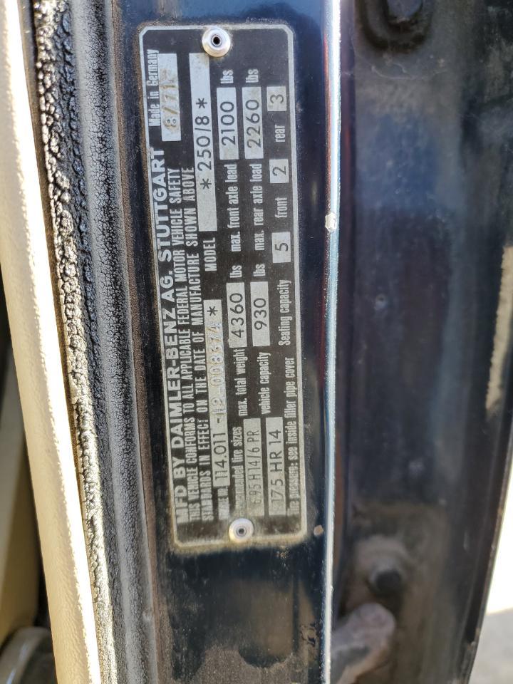1972 Mercedes-Benz #12