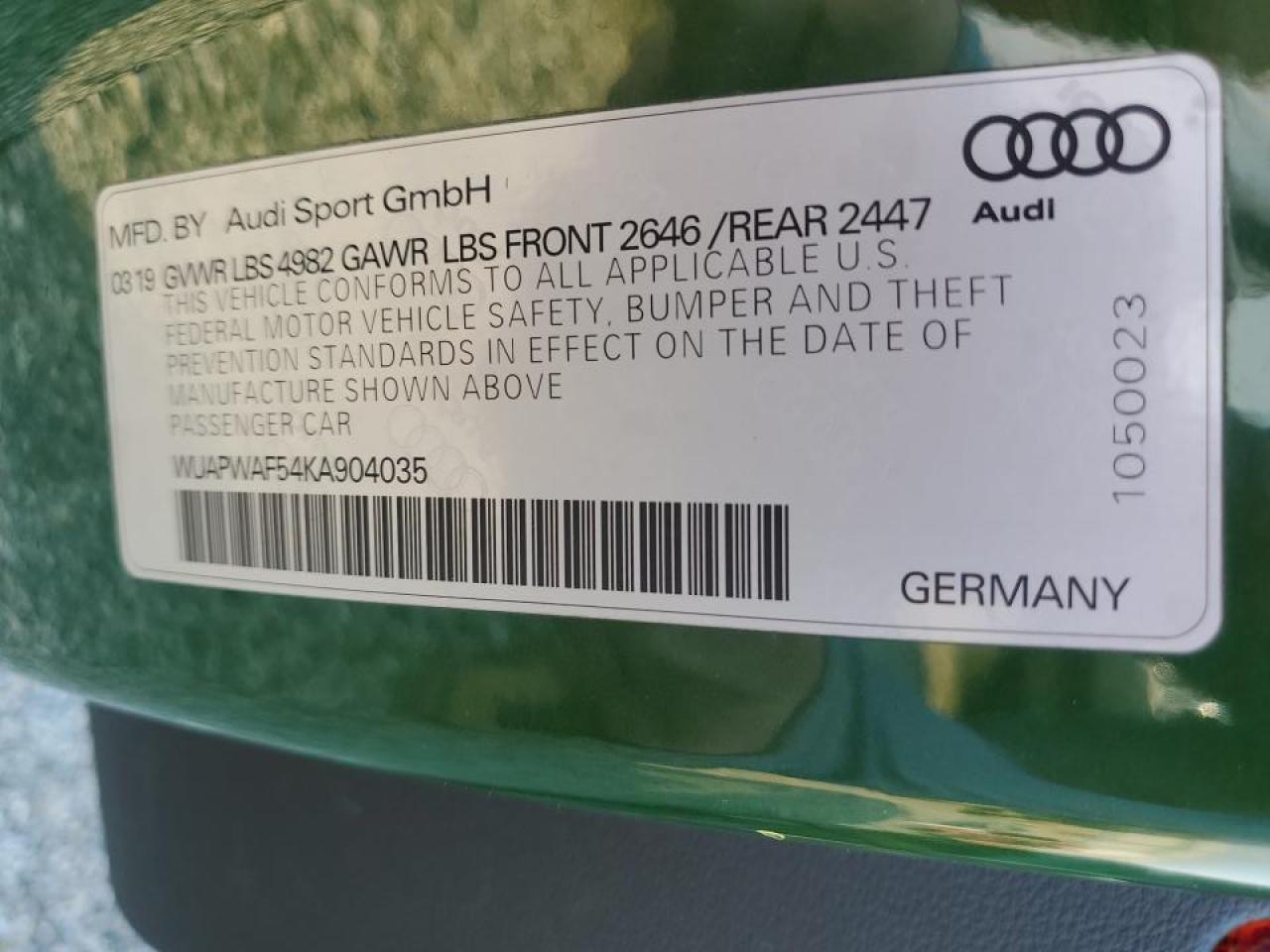 2019 Audi #12