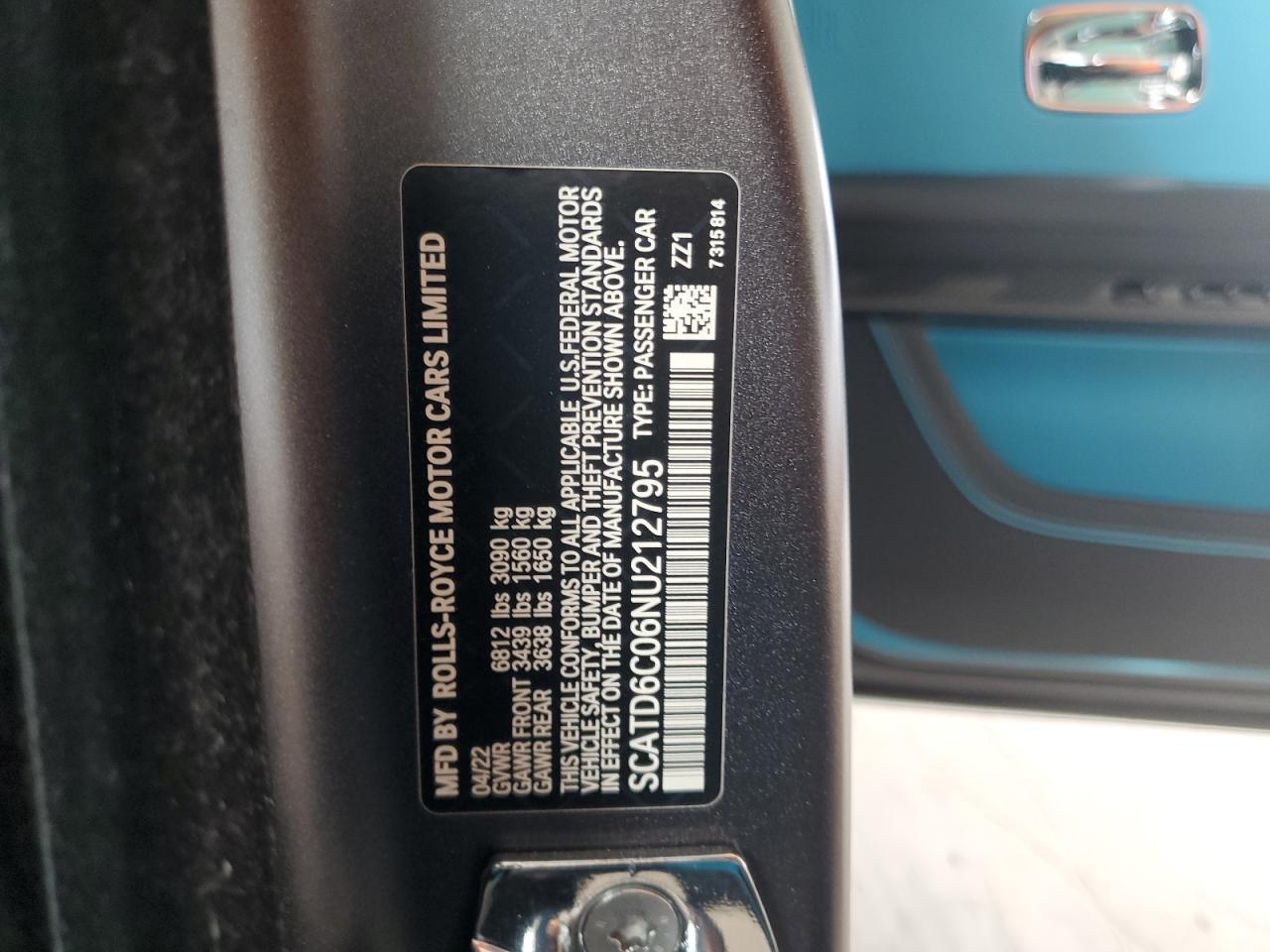 2022 Rolls-Royce #13