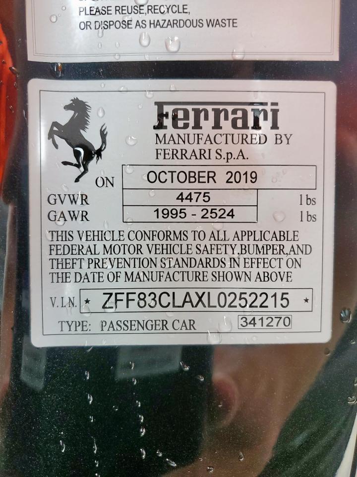 2020 Ferrari #12