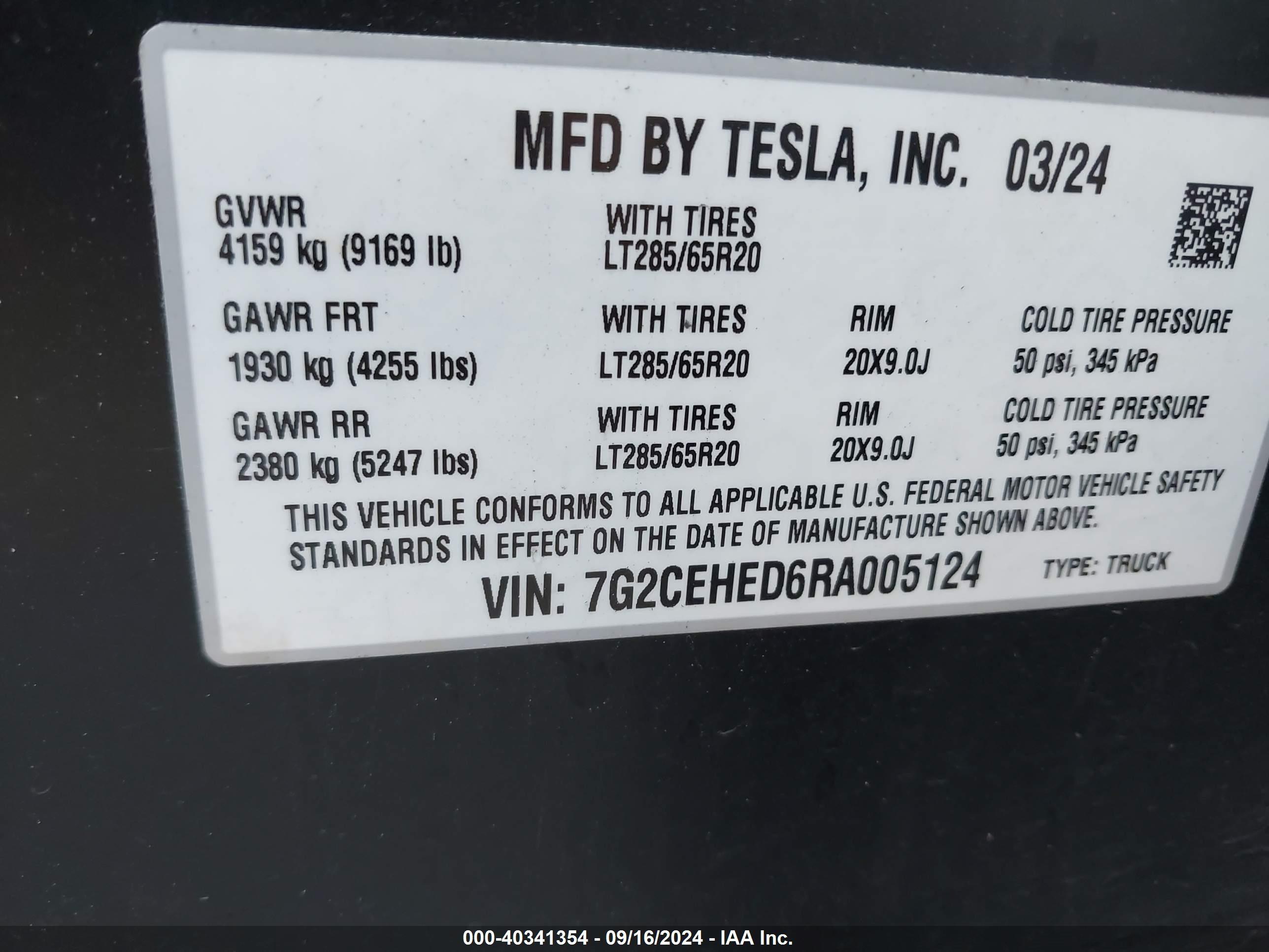 2024 Tesla #9