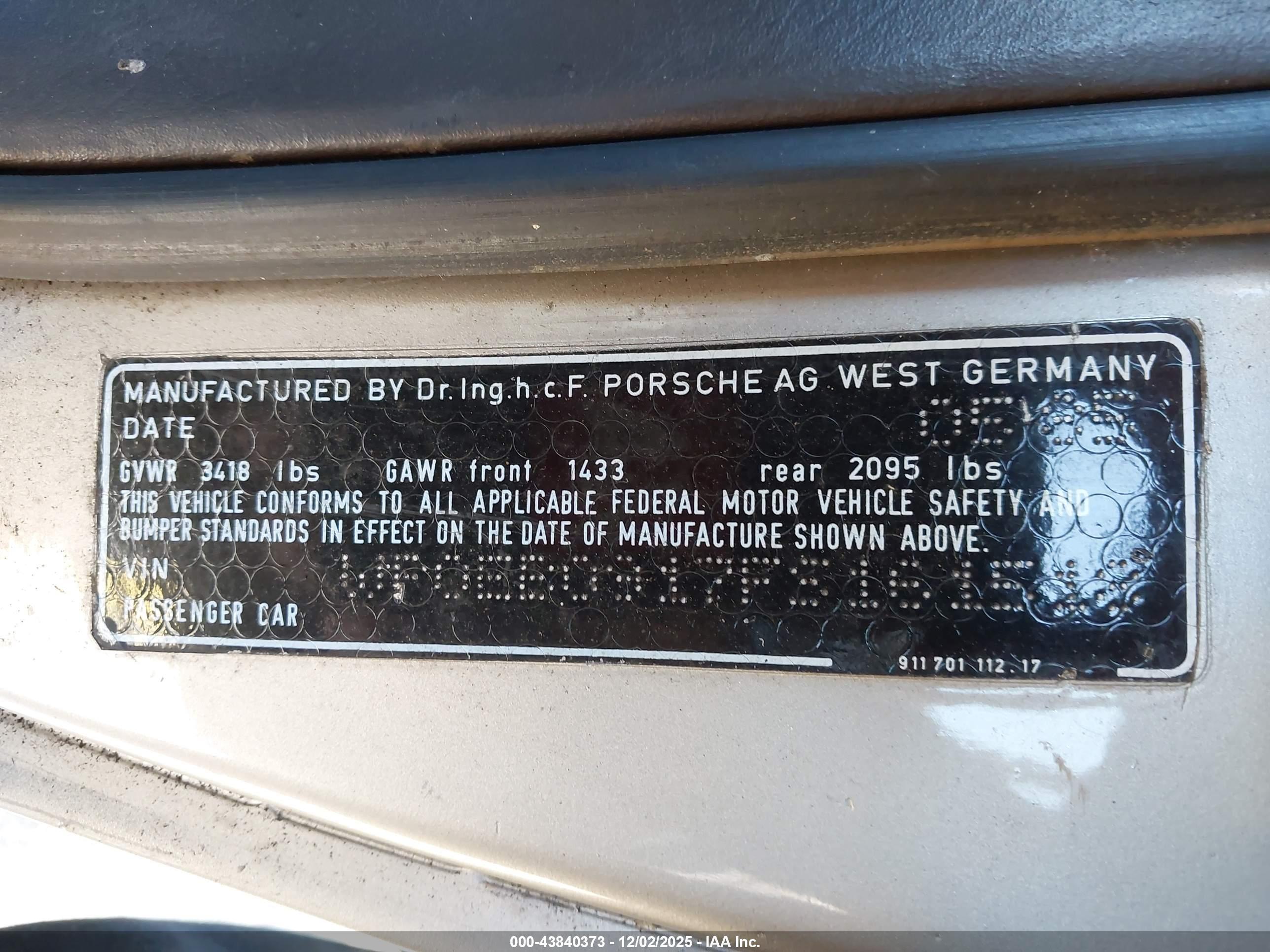 1985 Porsche #9