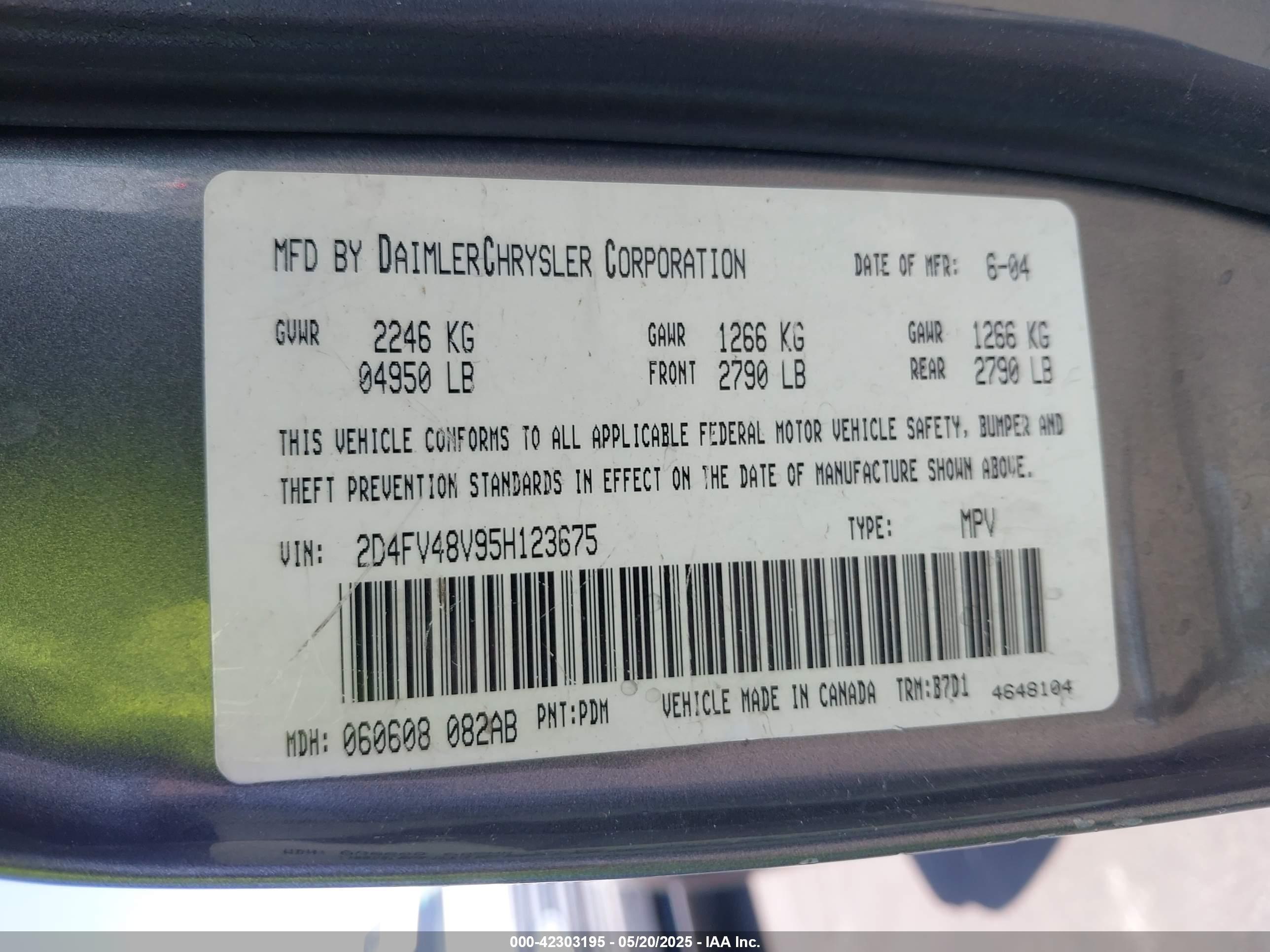 2005 Dodge #9