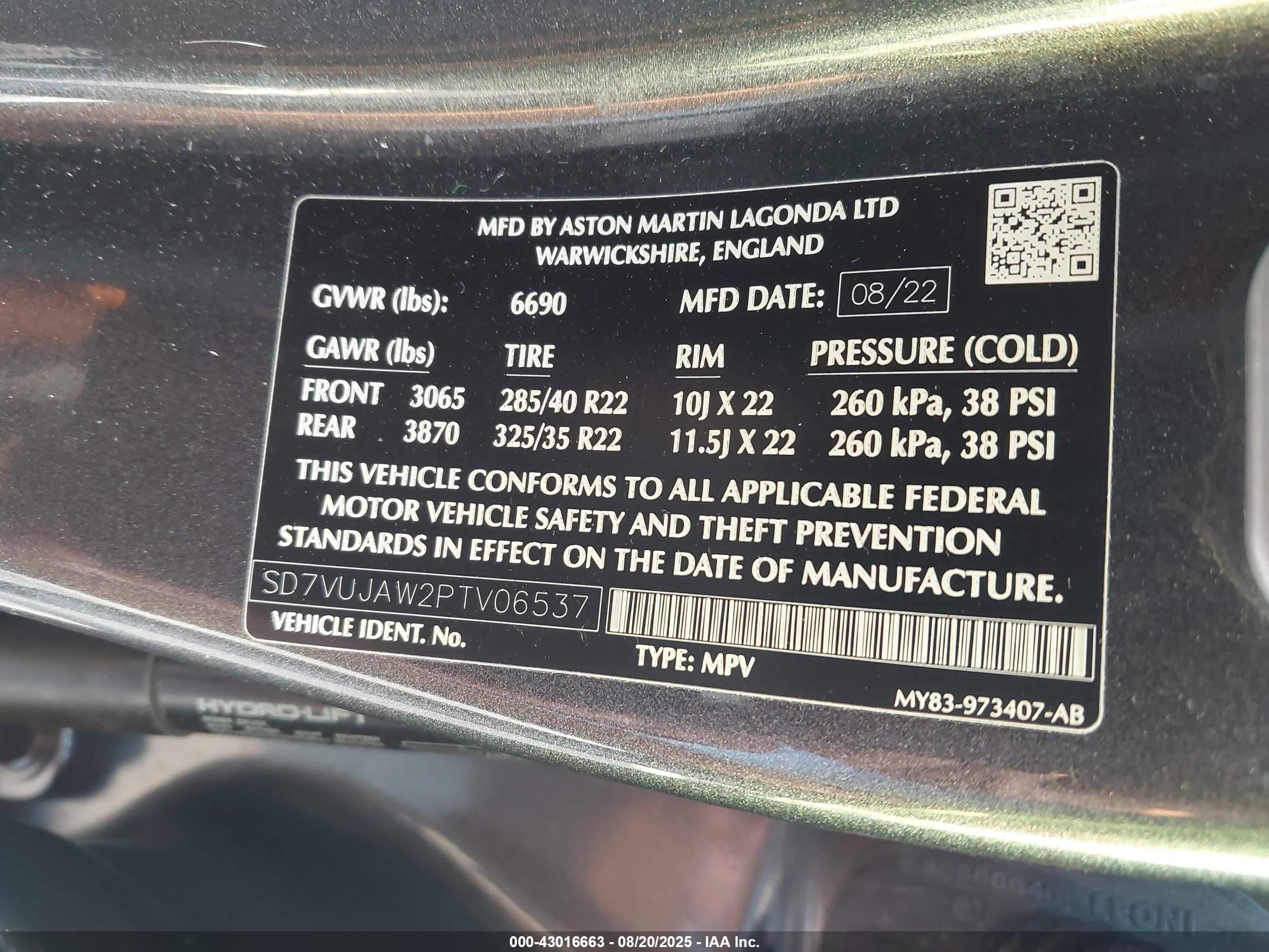 2023 Aston Martin #9
